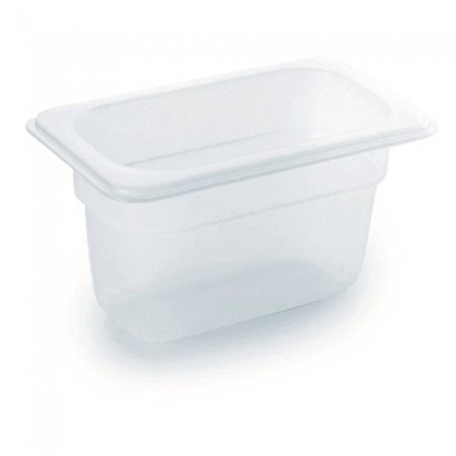 Bac gastronorme GN 1/9 en polypropylène 17.6x 10.8x 6.5cm - Gastronome - Lacor