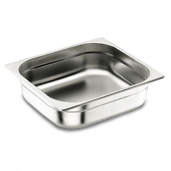 Bac gastronorme GN 2/3 en inox 18/10 35.4x 32.5 x 6.5cm - Gastronome - Lacor