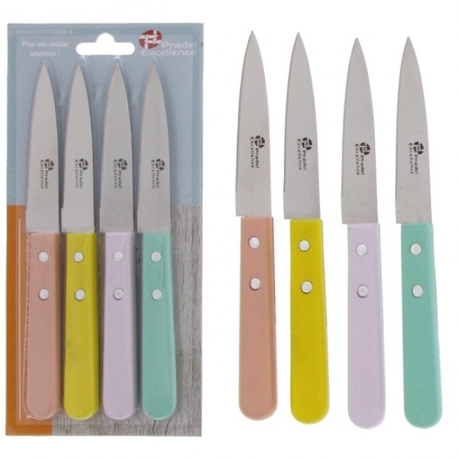 Ménagère 24 pièces noire en inox - Range couverts en bois - Laguiole - Jean Dubost