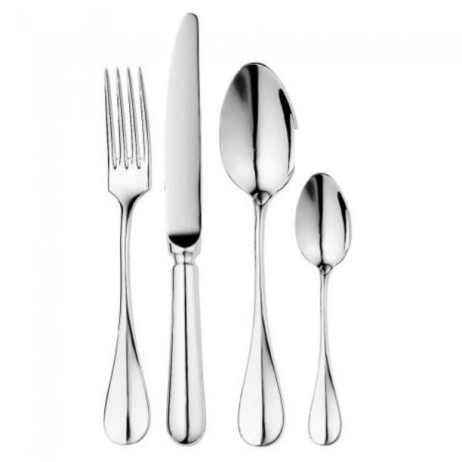 Fourchette à poisson Guy Degrenne en acier 18/10 de 3,5mm d'épaisseur finition miroir - Lot de 6