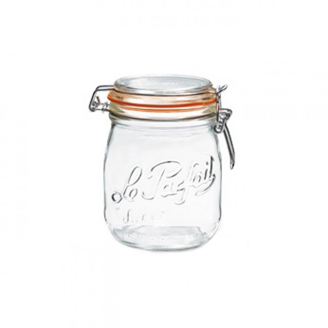 Bocal hermetique en verre 0,75L joint 85mm - super - le parfait