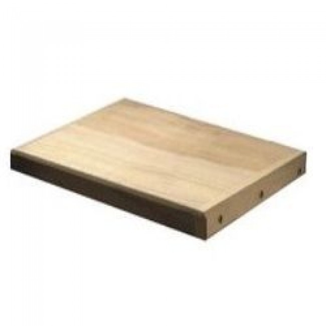 Planche à découper en bois (hêtre) 50cm x 35cm x 4cm