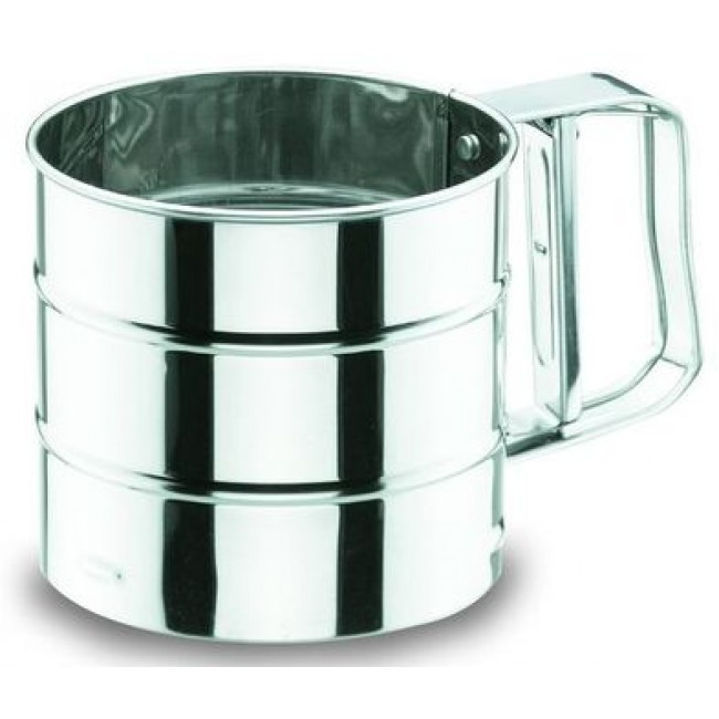 Tamis à farine automatique en inox - contenance de 375g - Lacor