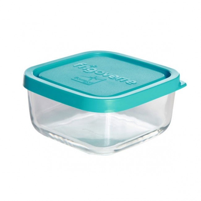 Bocal hermétique 12.5cl en verre pour terrine couvercle bleu - Fido - Bormioli Rocco