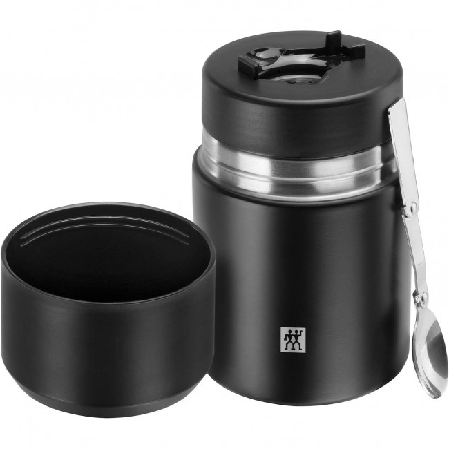 Porte aliment isotherme 45cl hammertone gris - King - Thermos