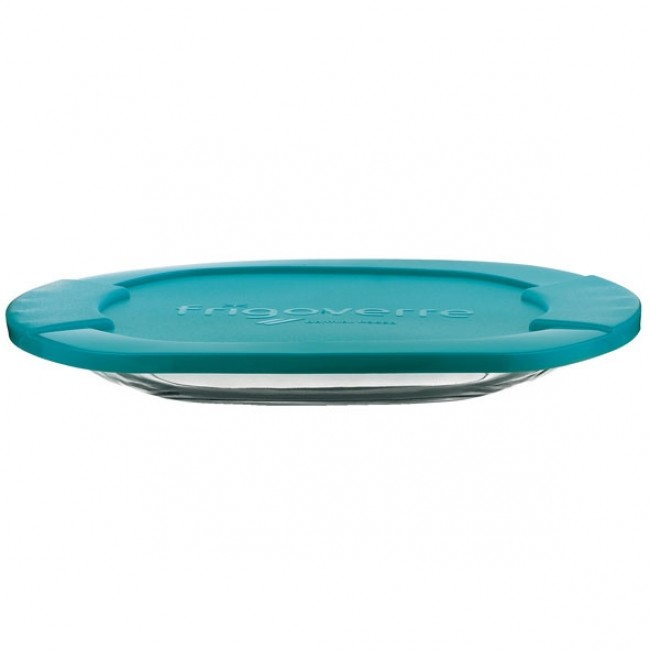 Bocal hermétique 12.5cl en verre pour terrine couvercle bleu - Fido - Bormioli Rocco