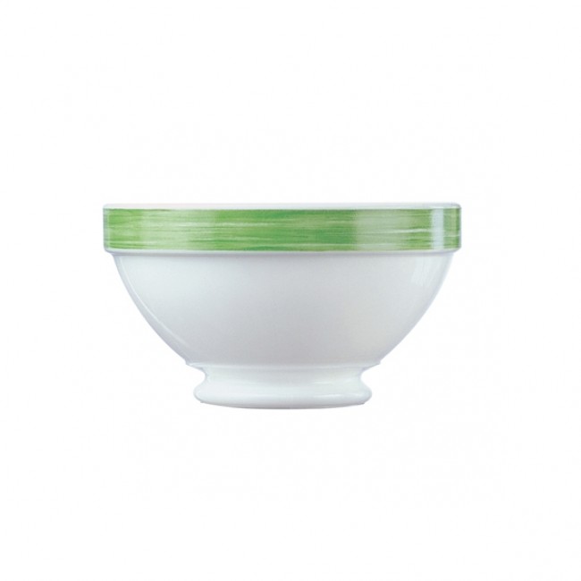 Bol empilable blanc/vert 51cl - Lot de 6