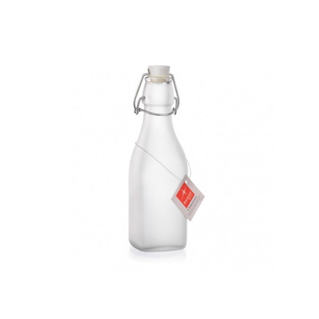 Bouteille en verre 1L avec bouchon mécanique - swing - le parfait