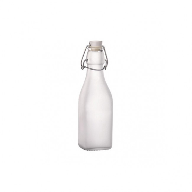 Bouteille en verre 1L avec bouchon mécanique - swing - le parfait