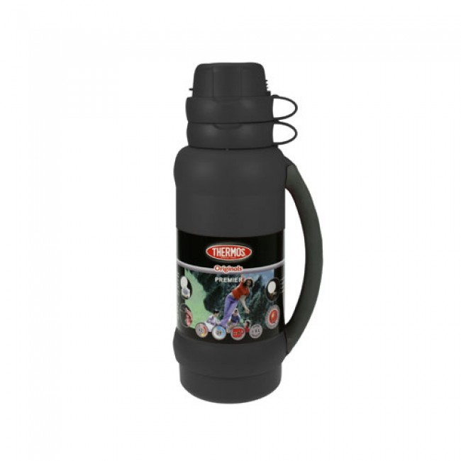 Bouteille isotherme 1.8L noir - Premier - Thermos