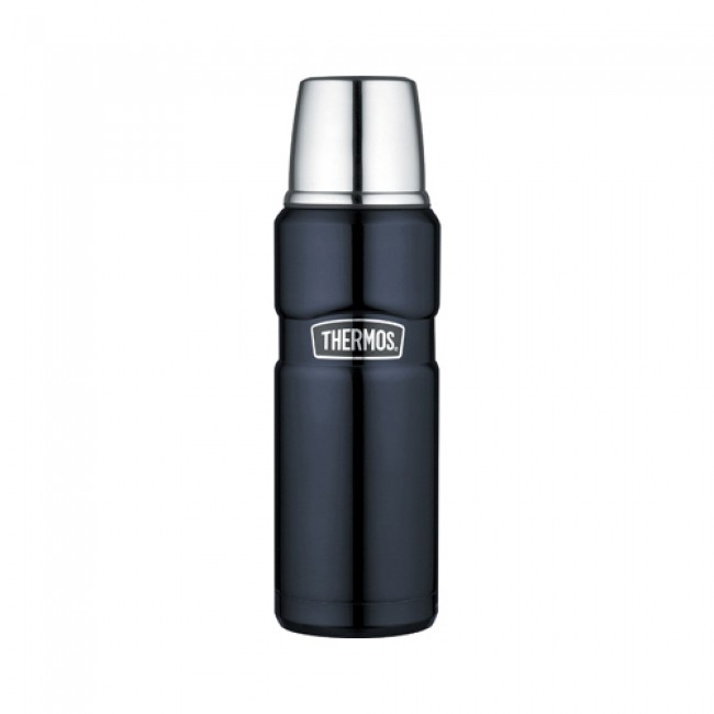 Bouteille isotherme inox 47cl bleu - King - Thermos
