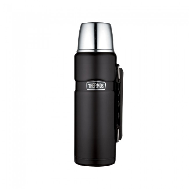 Bouteille isotherme inox 1.2L noir mat - King - Thermos