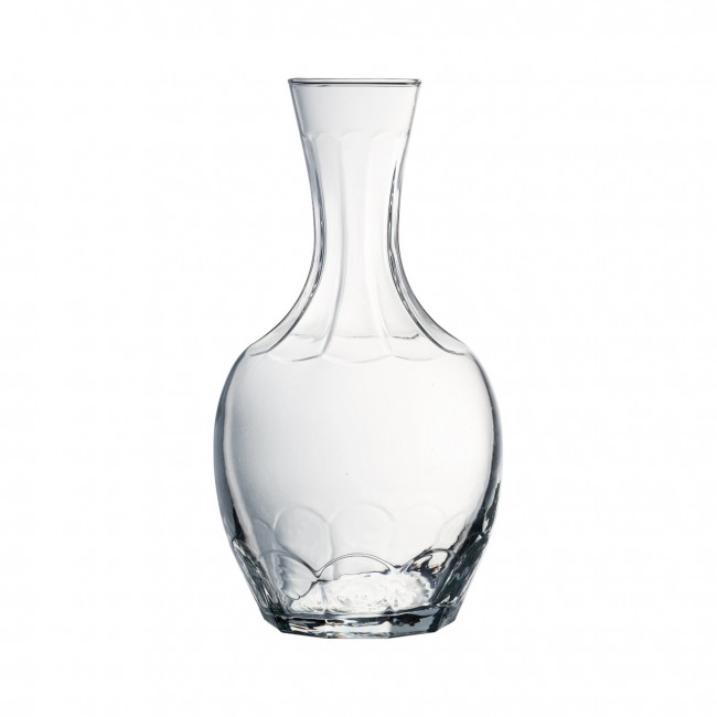 Carafe en verre uni col moulé 100cl - A l'unité - Paname - La Rochère