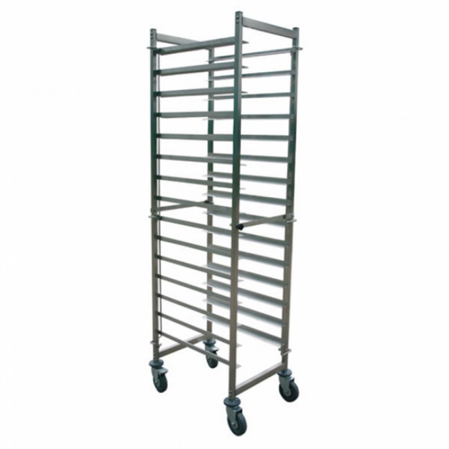 Echelle gastronorme acier inoxydable 20 niveaux 67,5x180x10,5cm - Gastronorme - AZ Boutique