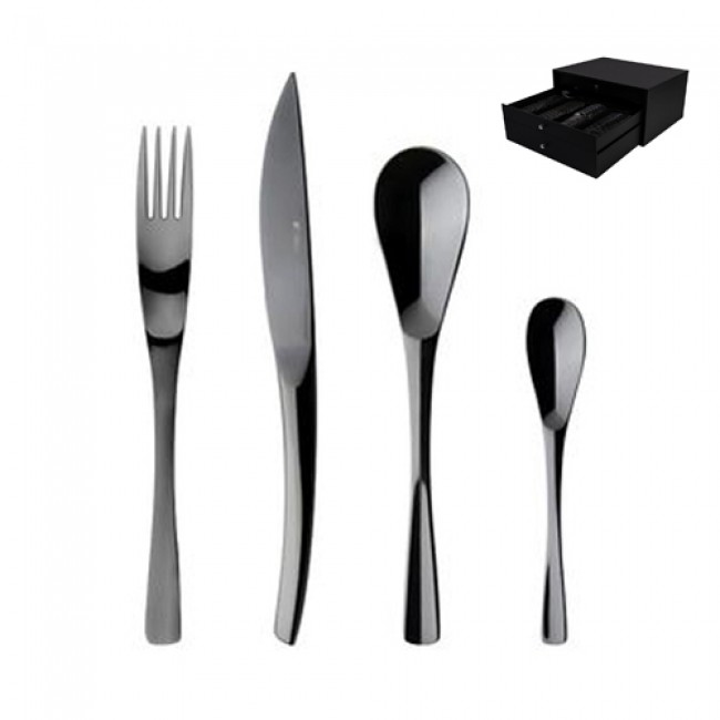 Coffret ménagère 50 pièces inox 18/10 - XY - Guy Degrenne 
