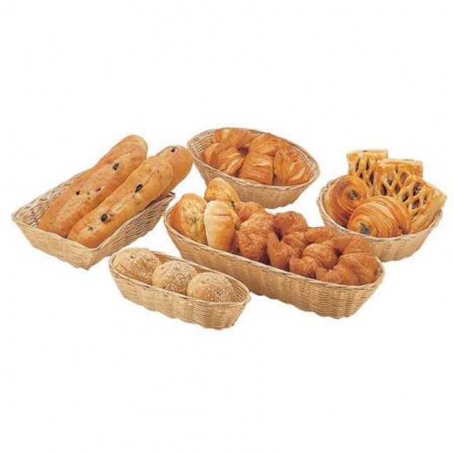Corbeille à pain plastifiée ovale 18cm