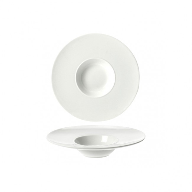 Coupelle hors d'oeuvre ronde blanche 18.3cm - Rings - Cosy & Trendy
