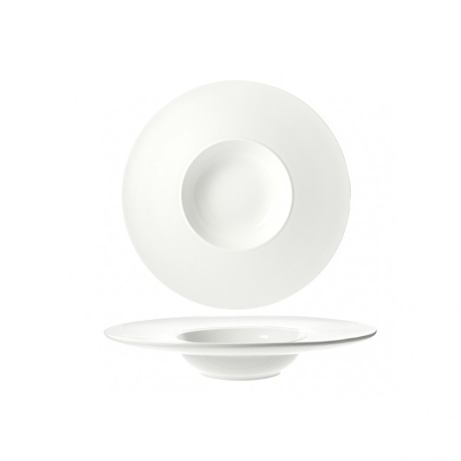Coupelle hors d'oeuvre ronde blanche 30cm - Rings - Cosy & Trendy
