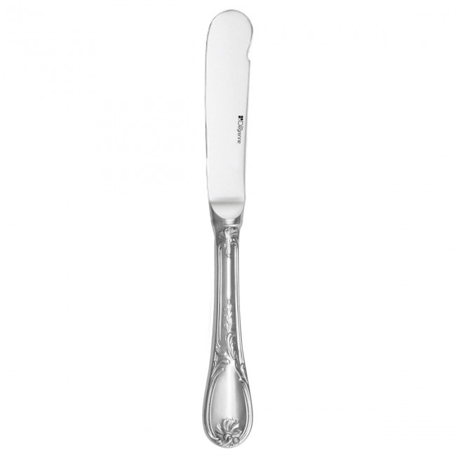 Couteau à beurre monocoque manche orfèvre lame unie inox 18/10 4mm - Lot de 6 - Marquise - Guy Degrenne