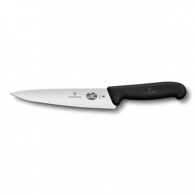 couteau a trancher swissclassic - lame 19cm poignee synthetique vert clair - swissclassic - victorinox