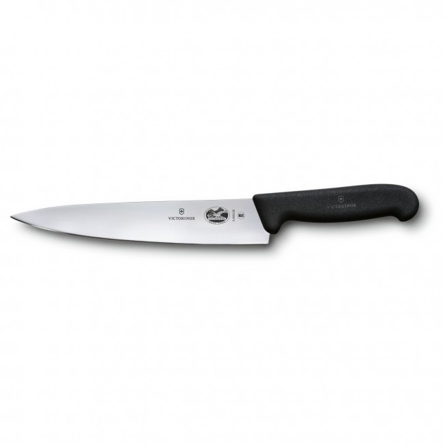 couteau a trancher swissclassic - lame 19cm poignee synthetique vert clair - swissclassic - victorinox