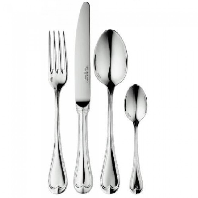 Couteau à dessert en inox 18/10 de 3,5mm finition miroir - Lot de 6 - Neuilly - Guy Degrenne