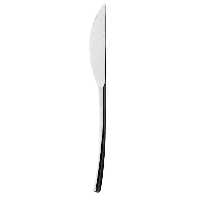 Couteau à dessert, manche plat, lame unie en inox 18/10 - Lot de 6 - Solstice - Guy Degrenne