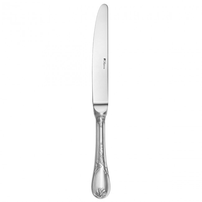 Couteau à dessert monocoque manche orfèvre lame unie inox 18/10 4mm - Lot de 6 - Marquise - Guy Degrenne