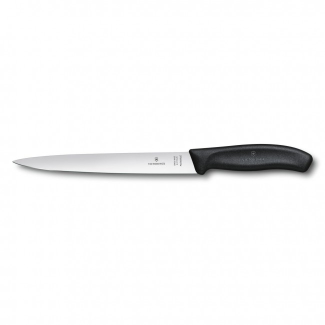 couteau d'office SwissClassic pour les taches de precision - lame 8cm poignee synthetique noir - swissclassic - victorinox