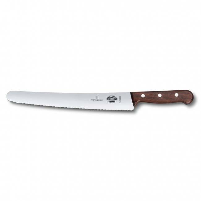 couteau a trancher swissclassic - lame 19cm poignee synthetique vert clair - swissclassic - victorinox