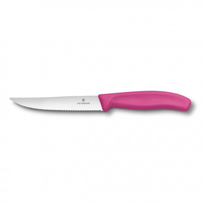 couteau d'office SwissClassic pour les taches de precision - lame 8cm poignee synthetique rose - swissclassic - victorinox