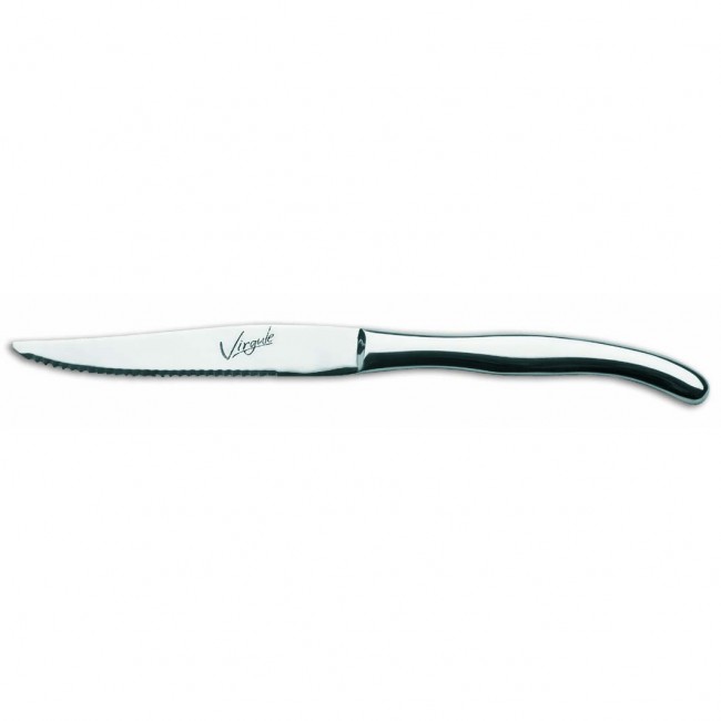 Couteau à steak virgule brillant en inox - Virgule - Amefa