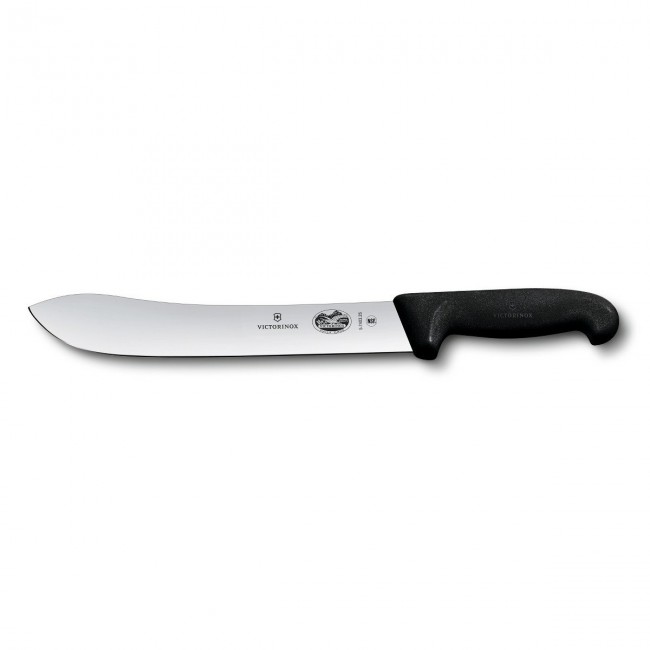 couteau a trancher swissclassic - lame 19cm poignee synthetique vert clair - swissclassic - victorinox