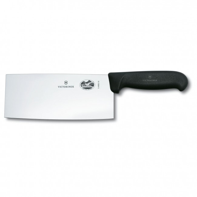 couteau a trancher swissclassic - lame 19cm poignee synthetique vert clair - swissclassic - victorinox