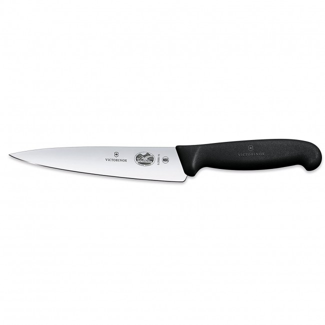 couteau a trancher swissclassic - lame 19cm poignee synthetique vert clair - swissclassic - victorinox