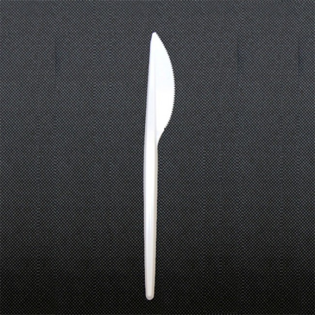 Couteau de table économique en plastique à usage unique- Lot de 100 - Eco - AZ Boutique