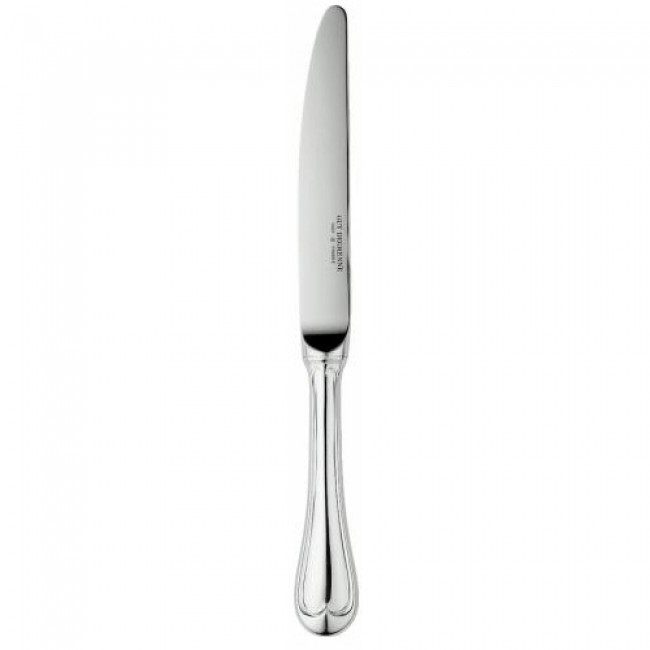 Couteau de table manche orfèvre en inox 18/10 de 3,5mm finition miroir - Neuilly - Guy Degrenne