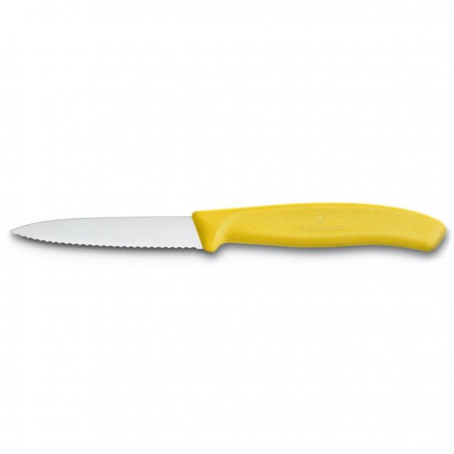 couteau d'office SwissClassic pour les taches de precision - lame 8cm poignee synthetique rose - swissclassic - victorinox