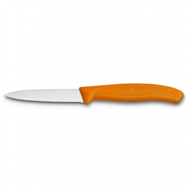 couteau d'office SwissClassic pour les taches de precision - lame 8cm poignee synthetique rose - swissclassic - victorinox