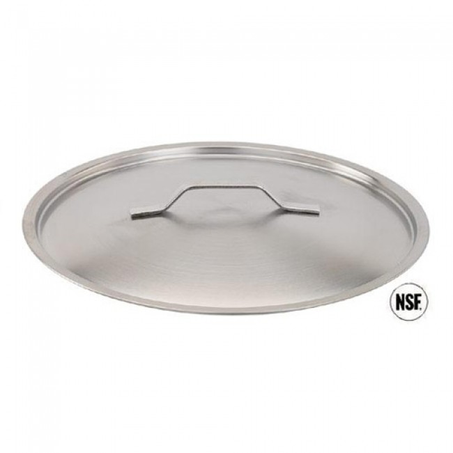 Couvercle bord renforcé en inox 18/10 - Ø 22 cm - Série 1000 - Paderno