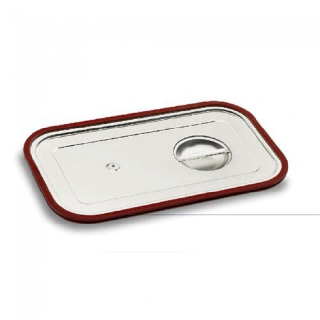 Couvercle GN 1/1 en inox 18/10 avec joint en caoutchouc 53 x 32.5cm - Gastronorme - AZ Boutique
