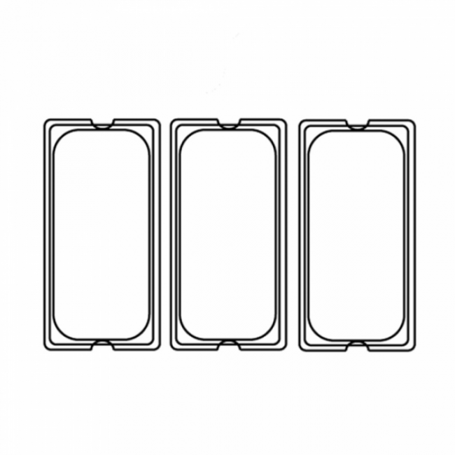 Couvercle GN 1/3 en polycarbonate pour référence 202.10/11 32,5X17,6cm - Gastronorme - AZ Boutique