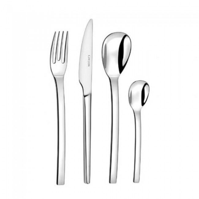 Couteau à dessert inox 18/10 2,5mm finition miroir - Lot de 6 - Pix'elle - Couzon
