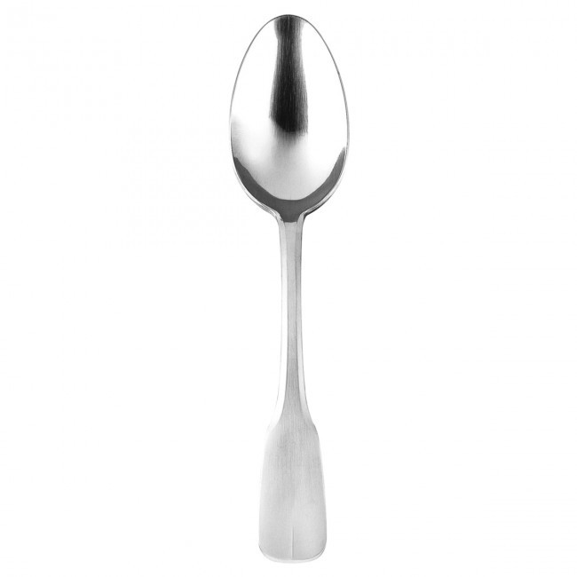Cuillère à dessert en inox 18/0 de 3mm finition satinée - Vieux Paris - Guy Degrenne