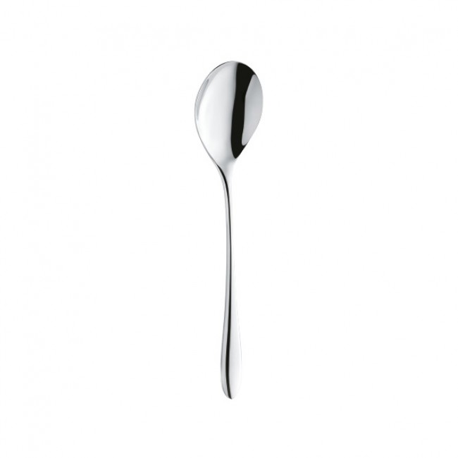 Cuillère de table forgé inox 18/10 3.5mm finition miroir - Lot de 6 - Cuba Amefa