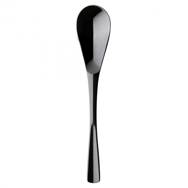 Cuillère de table inox noir 18/10 - Lot de 6 - XY Black Miroir - Guy Degrenne