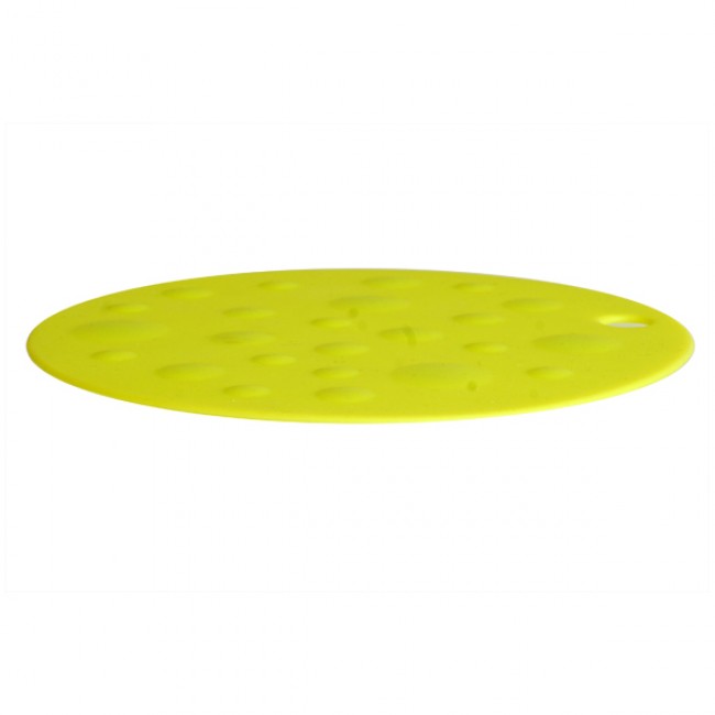 Dessous de plat rond silicone vert avec diamètre 18cm - Silicone - Cosy & Trendy