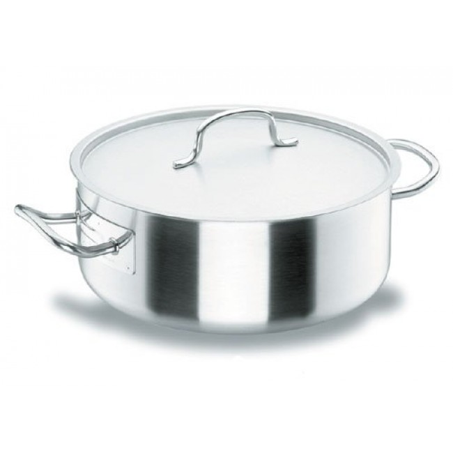 Faitout induction à couvercle inox 18/10 - Ø 28 cm - Chef Classic - Lacor