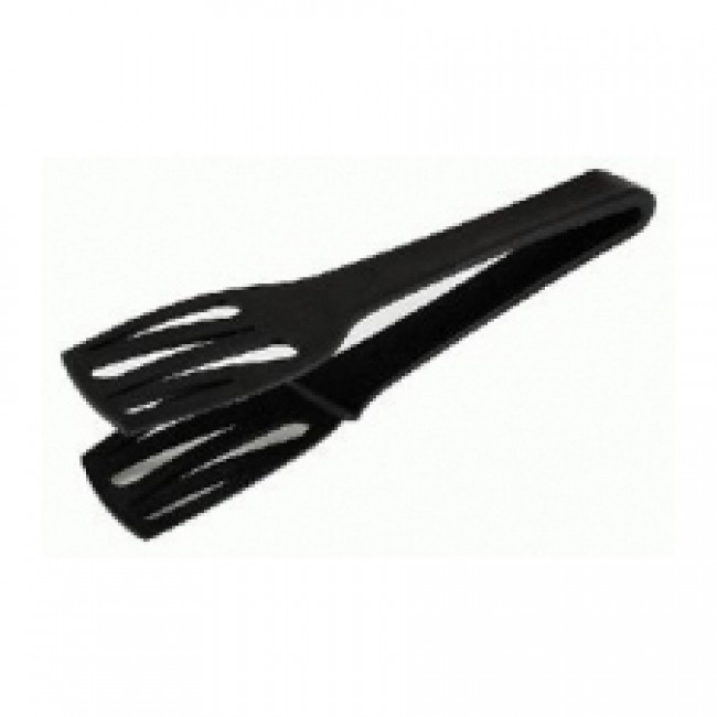 Pince à toast et tarte noire en PA+ 25cm - Pince noire - Paderno