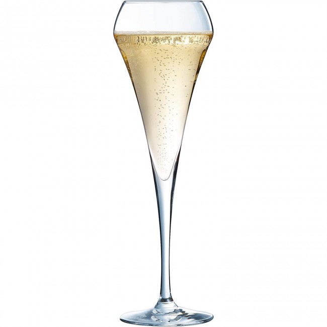 Lot de 24 flûtes à champagne 20cl en Kwarx - Open Up - Chef & Sommelier